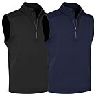 Callaway Mens Lightweight 1/4 Zip Stretch Opti-Dri Golf Vest Gilet