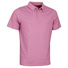 Callaway Mens Timeless Chev Print Opti-Dri Stretch Eco Golf Polo Shirt