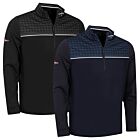 Callaway Mens Odyssey Printed Block Pullover 1/4 Zip Stretch Golf Sweater