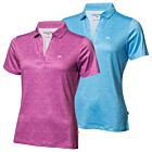 Calvin Klein Womens Crackle Stretch Moisture Wicking Golf Polo Shirt