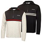 Calvin Klein Mens Addington Half Zip Stretch Thermal Golf Sweater