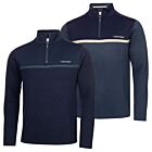 Calvin Klein Mens Padera Breathable Stretch Fabric Hybrid Sweater