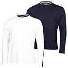 Calvin Klein Mens Torque Long Sleeve Lightweight Breathable Golf Baselayer
