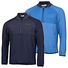 Calvin Klein Mens Greenside 1/2 Zip Hybrid Bomber Stretch Jacket