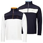 Calvin Klein Mens Danvers 1/4 Zip Stretch Insulated Golf Sweater
