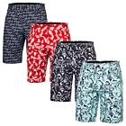 Calvin Klein Mens Printed Genius Four Way Stretch Slim Fit Golf Shorts