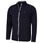 Calvin Klein Mens Atlantic Hybrid Stretch Insulated Full Zip Golf Sweater