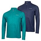 Calvin Klein Mens Printed Newport Half Zip Soft Lightweight Golf Sweater