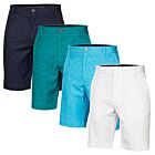 Calvin Klein Mens Printed Bullet Stretch Lightweight Wicking Golf Shorts