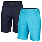 Calvin Klein Mens Printed Bullet Stretch Lightweight Wicking Golf Shorts