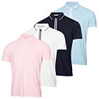 Calvin Klein Mens Longstone Lightweight Moisture Wicking Golf Polo Shirt