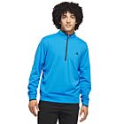 adidas Golf Mens Core Lightweight Half-Zip Sustainable Top Sweater