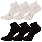 Calvin Klein Womens 2026 Golf Quarter (3 Pairs) Coolmax Socks UK 4-8