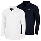 Lacoste Mens 2026 Ultra Dry Wicking Stretch UV Protection Golf Polo Shirt
