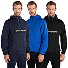 DKNY Mens Downwind 1/4 Zip Water Repellent Lightweight Jacket