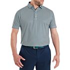 Footjoy Mens Nautical Flag Print Lisle Moisture Wicking Golf Polo Shirt