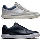 FootJoy Mens Contour Casual Leather Waterproof Spikeless Golf Shoes