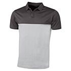 FootJoy Mens Stretch Lisle Engineered Colour Block Wicking Golf Polo Shirt