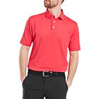 Footjoy Mens ProDry Pique Short Sleeve Athletic Light Golf Polo Shirt