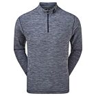 FootJoy Mens Space Dye Brushed Chillout UV Protection Wicking Golf Sweater