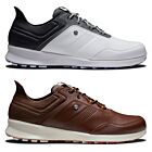 FootJoy Mens Stratos Waterproof StratoFoam Spikeless Leather Golf Shoes