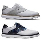 Footjoy Mens FJ Traditions Waterproof Full Grain Leather Spiked Golf Shoes