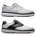 FootJoy Mens Traditions Spikeless Waterproof Full Grain Leather Golf Shoes