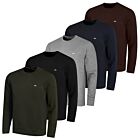 J.Lindeberg Mens 2026 M Crew Neck Long Sleeve Cotton Golf Sweater