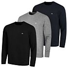J.Lindeberg Mens 2026 M Crew Neck Long Sleeve Cotton Golf Sweater