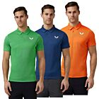 Castore Mens Pinnacle Engineered Knit Lightweight Wicking Golf Polo Shirt