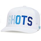 G/Fore Mens Shots Tipped Brim Interlock Knit Embroidered Trucker Golf Cap