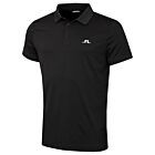 J.Lindeberg Mens Bridge Wicking Lightweight Soft Golf Polo Shirt