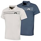 J.Lindeberg Mens Klas Wicking 4 Way Stretch Soft Golf Polo Shirt
