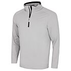 G/Fore Mens Brushed Back Tech 1/4 Zip 4-Way Stretch Sweater
