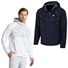 G/Fore Mens Hybrid 1/4 Zip Hooded Pullover Cooling Golf Hoody