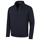 G/Fore Mens Dunes Cotton Quilted 1/4 Zip Breathable Pullover Golf Sweater