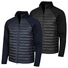 J.Lindeberg Mens Hayden Quilt Hybrid Stretch Soft Golf Jacket