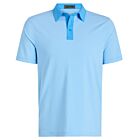 G/Fore Mens Feeder Stripe Fine Tech Jersey Wicking Golf Polo Shirt