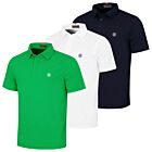 G/Fore Mens Essential Performance Pique Wicking Stretch Golf Polo Shirt