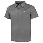 G/Fore Mens Melange Ice Nylon Moisture Wicking 4-Way-Stretch Golf Polo Shirt