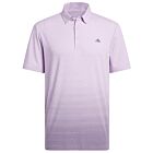 adidas Golf Mens Go-to Rise Print Sustainable Regular Fit Polo Shirt