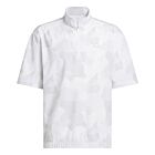 adidas Golf Mens GO-TO Water Repellent Short Sleeve 1/2 Zip Sweater