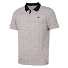adidas Golf Mens Go To Printed Recycled Breathable AeroReady Polo Shirt