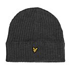 Lyle & Scott Mens Knitted Ribbed Classic Cosy Warm Winter Beanie Hat