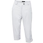 Island Green Womens Metal Tab 2 Pocket Golf Capri Trousers