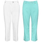Island Green Womens 1727 Mid Length Durable Stylish Golf Trousers