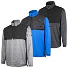 Island Green Mens Zip Top Layer Moisture Wicking Golf Sweater