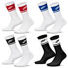 Nike Mens Everyday Elevated Dri-FIT Cushion Classic Cotton Crew Socks