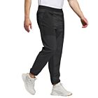 adidas Golf Mens Go-To Warm Hybrid Woven Knit Elasticated Sweatpants