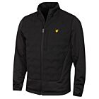 Lyle & Scott Mens Welded Check Chest Pocket Warm Regular Fit Fleece Jacket